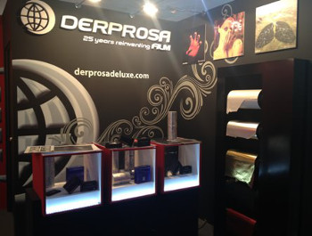Derprosa stand at Luxe Pack Monaco